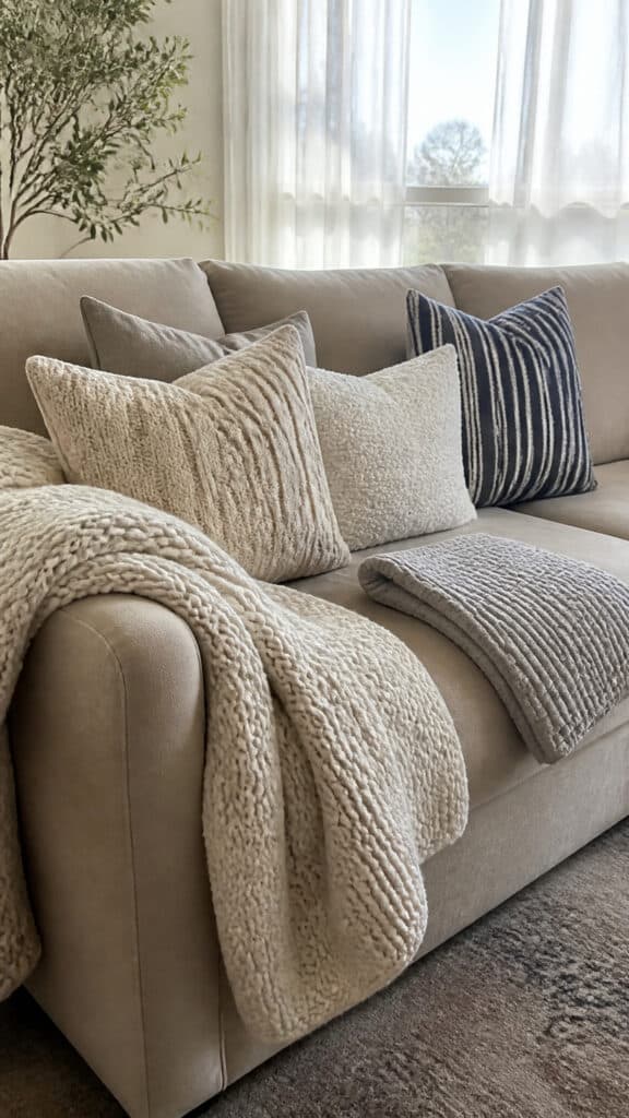 Winter Beach Textiles and Soft Furnishings