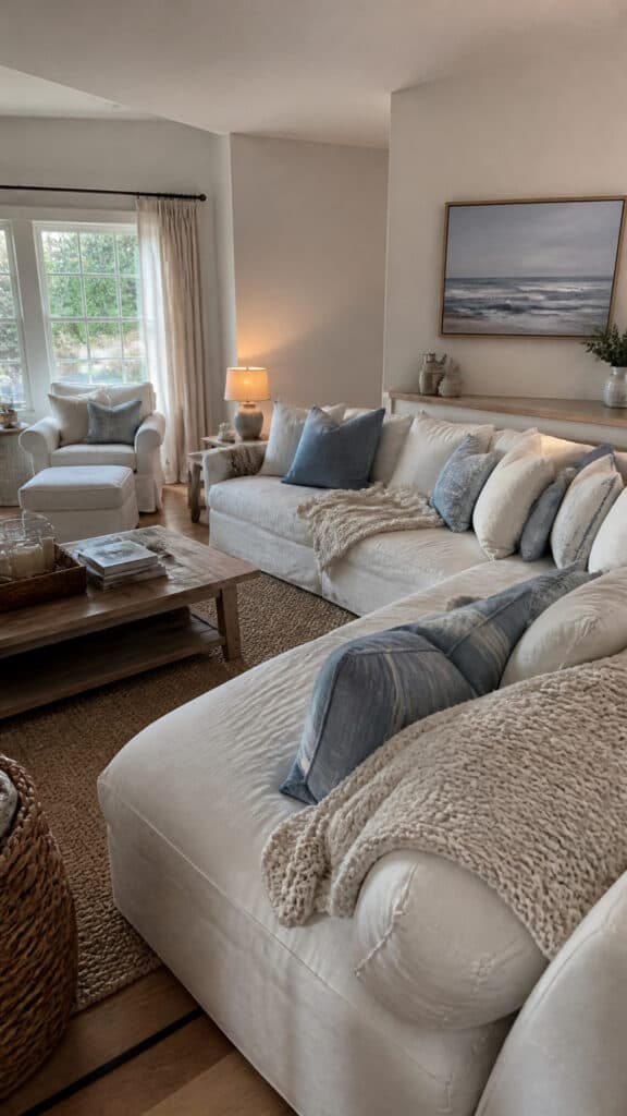 Create Cozy Seating Areas with Plush Furnishings