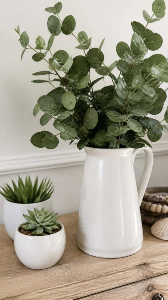 Add Greenery and Winter Botanicals
