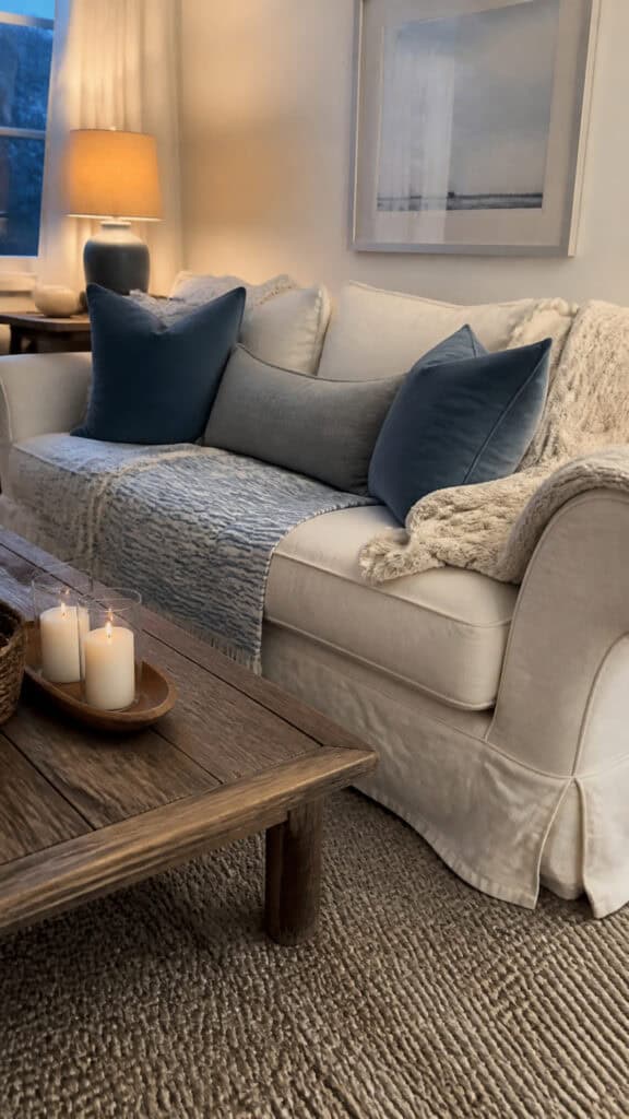 Add Warmth with Winter Coastal Textiles
