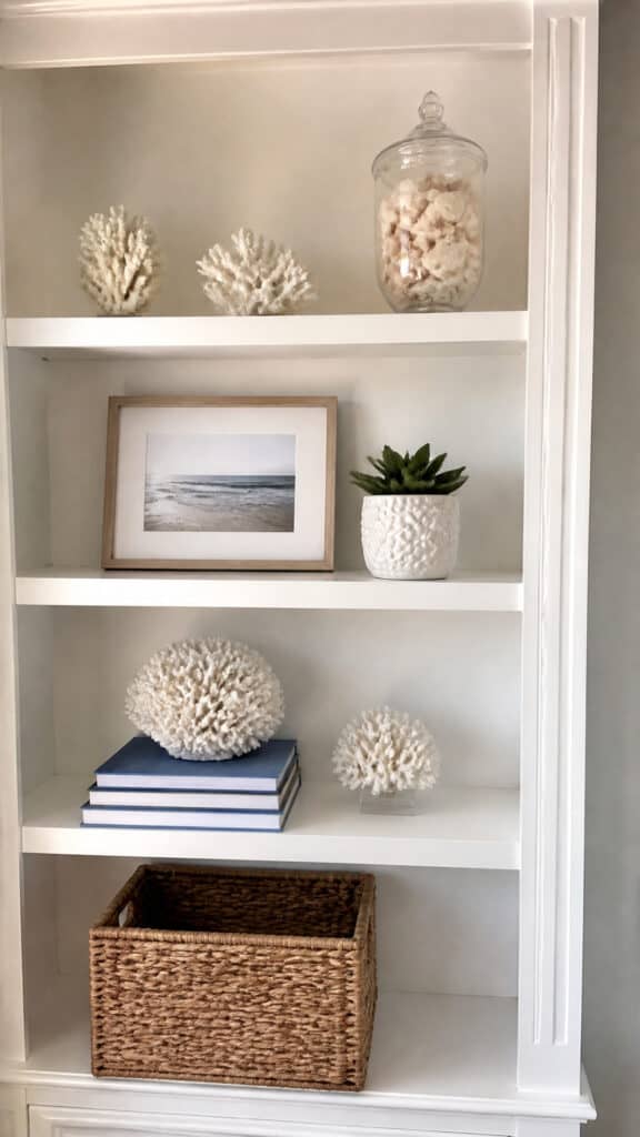 Style Shelves and Surfaces with Coastal Collections